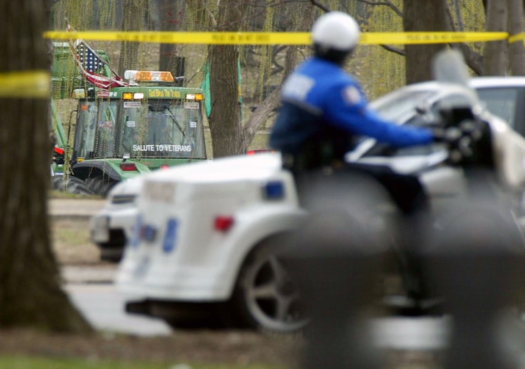 Tractor Standoff in Washington