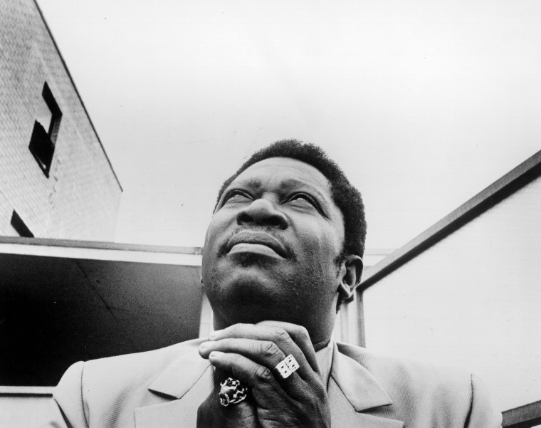 Blues musician B.B. King poses for a portrait in circa 1970. (Photo by Michael Ochs Archives/Getty)