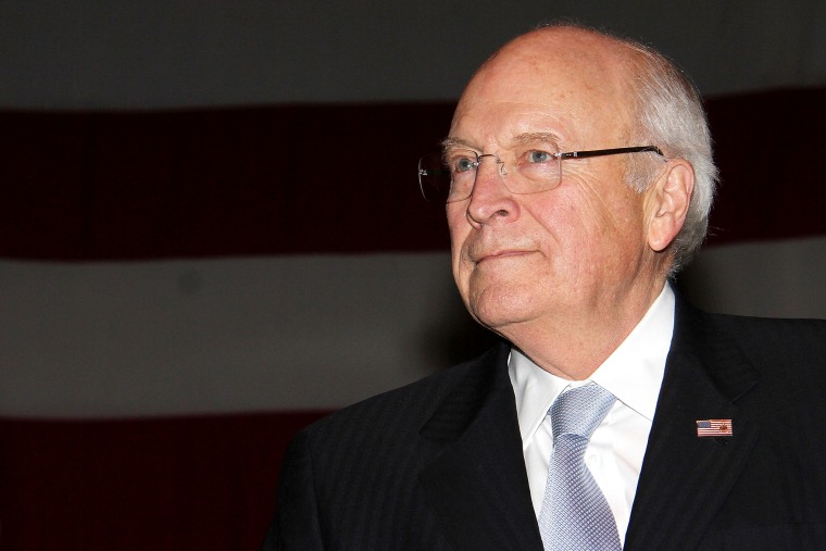 Dick Cheney attends the 2013 Federal Law Enforcement Foundation Luncheon at The Waldorf Astoria on Nov. 22, 2013 in New York City. (Photo by Laura Cavanaugh/FilmMagic/Getty)