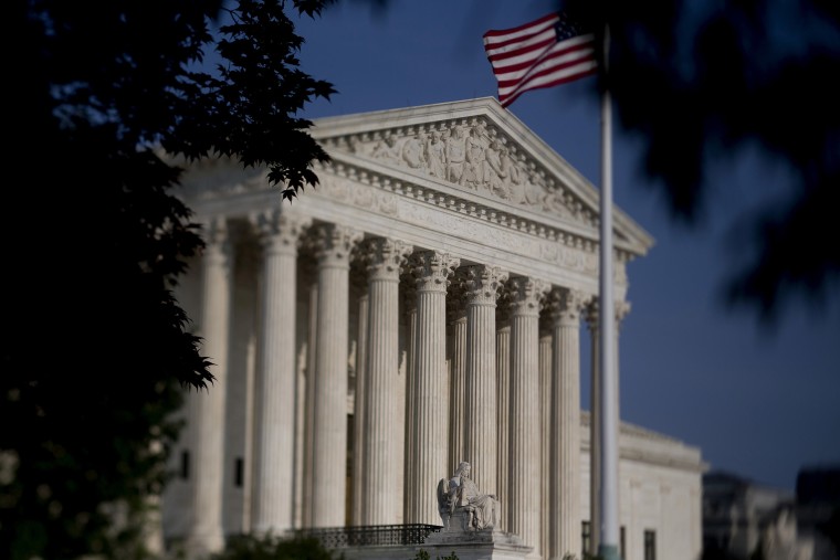 The U.S. Supreme Court in Washington, D.C., June 11, 2015. The U.S. Supreme Court is poised to issue blockbuster rulings on same-sex marriage and health care with both rulings due by the end of June. (Photo by Andrew Harrer/Bloomberg/Getty)