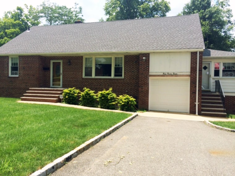 Governor Chris Christie's childhood home in Livingston, N.J.