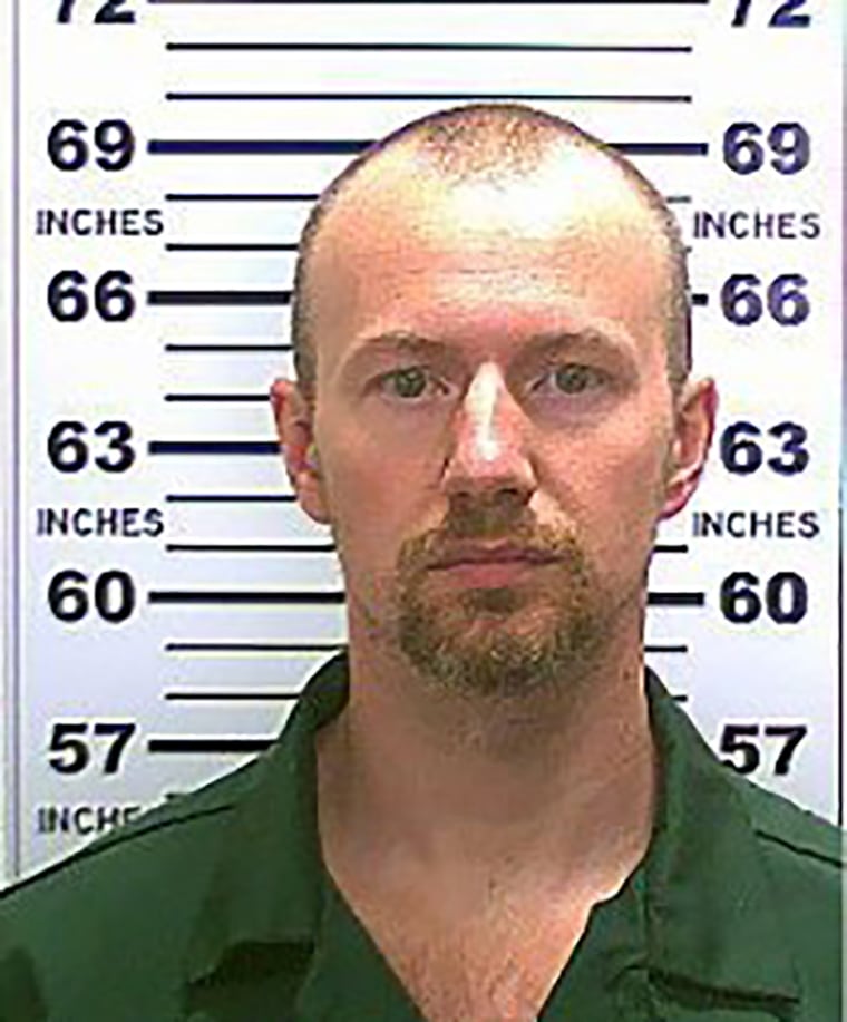 Inmate David Sweat, 35, is seen in a picture taken in May, 2015, from the U.S. Marshals Service. (Photo by U.S. Marshals Service/Handout/Reuters)