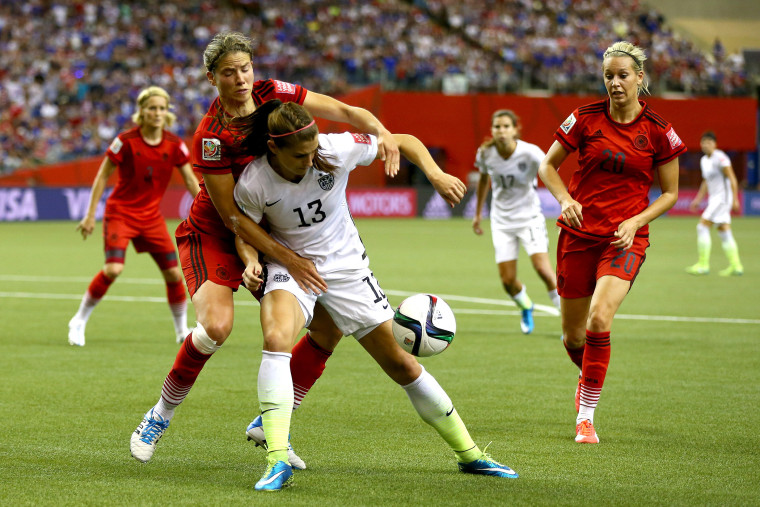 USA v Germany: Semi-Final - FIFA Women's World Cup 2015 (Photo by Elsa/Getty)