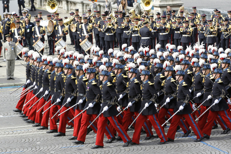 Bastille Day Military Ceremony On The Champs Elysees