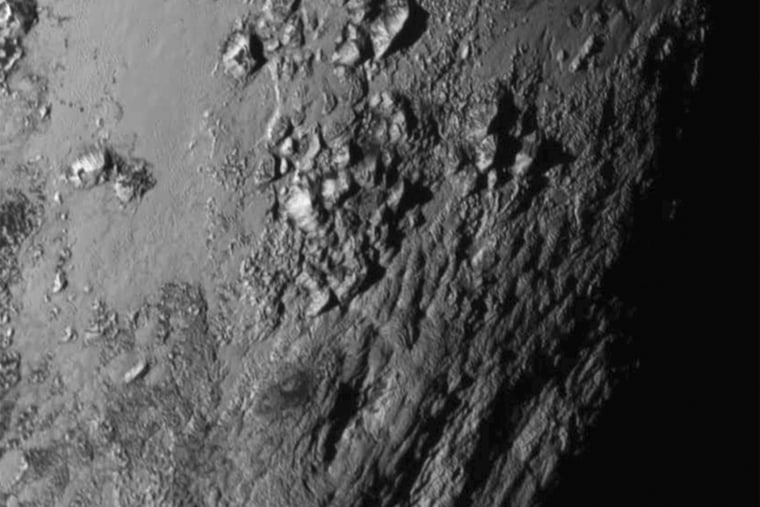 New close-up image of Pluto is released by NASA (Photo by NASA/Reuters).