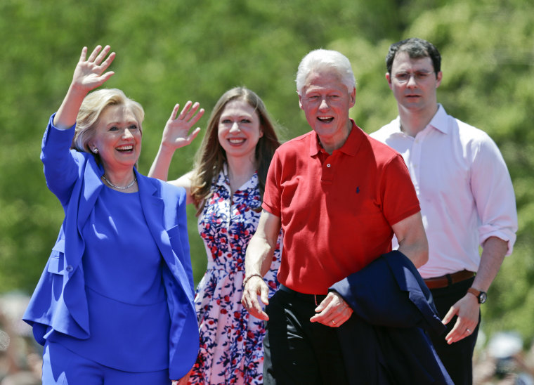 Hillary Rodham Clinton, Bill Clinton, Chelsea Clinton, Marc Mezvinsky