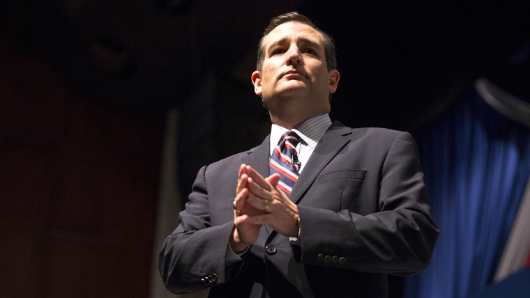 U.S. Republican presidential candidate Senator Ted Cruz (R-TX) speaks during the Freedom Summit in Greenville, South Carolina May 9, 2015. (Photo by Chris Keane/Reuters)