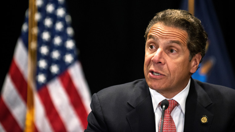 New York Governor Andrew Cuomo speaks during an event on July 8, 2015 in New York City. (Photo by Bryan Thomas/Getty)