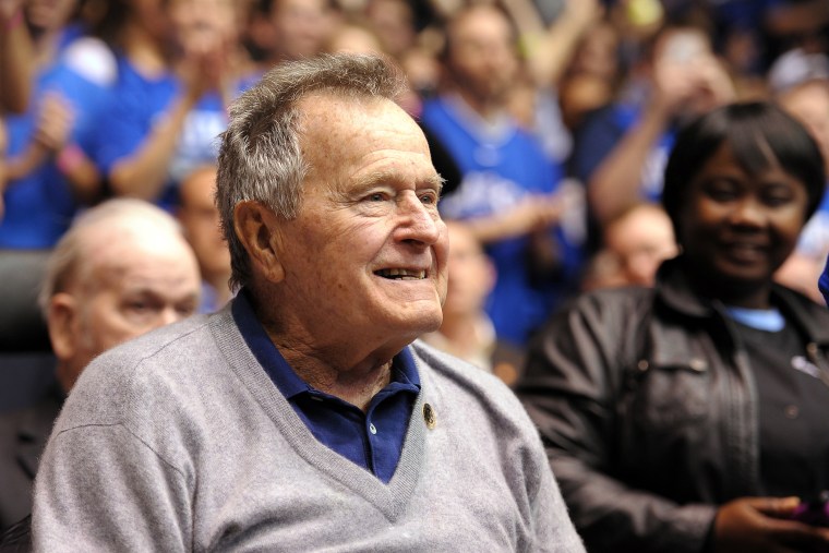 Former U.S. President George H.W. Bush (Photo by Lance King/Getty).