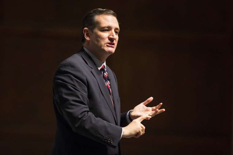 U.S. Republican presidential candidate Senator Ted Cruz (R-TX) (Photo by Chris Keane/Reuters).