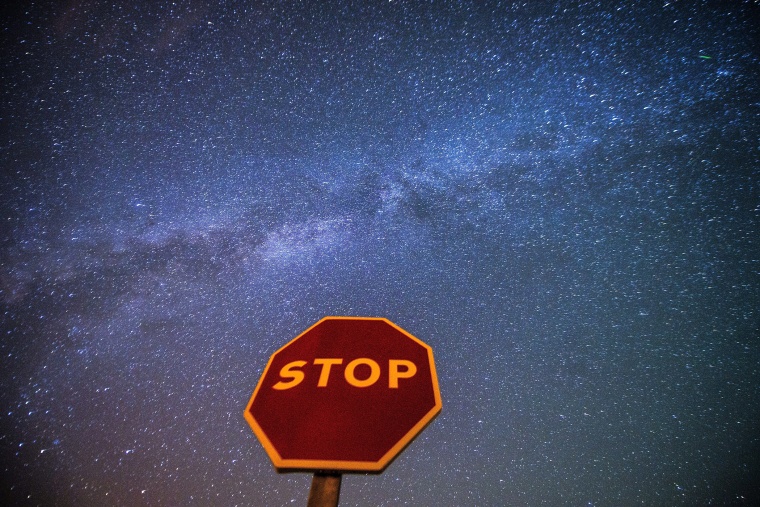 Perseid meteor shower in Spain (Photo by Rafa Alcaide/EPA)