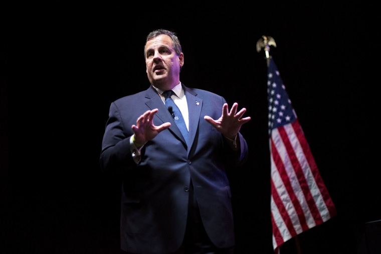 Republican presidential candidate, New Jersey Gov. Chris Christie, speaks at the RedState Gathering, Aug. 7, 2015, in Atlanta, Ga. (Photo by David Goldman/AP)
