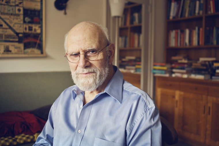 Dr. Oliver Sacks at his home in 2012. (Photo by Christopher Anderson/Magnum)