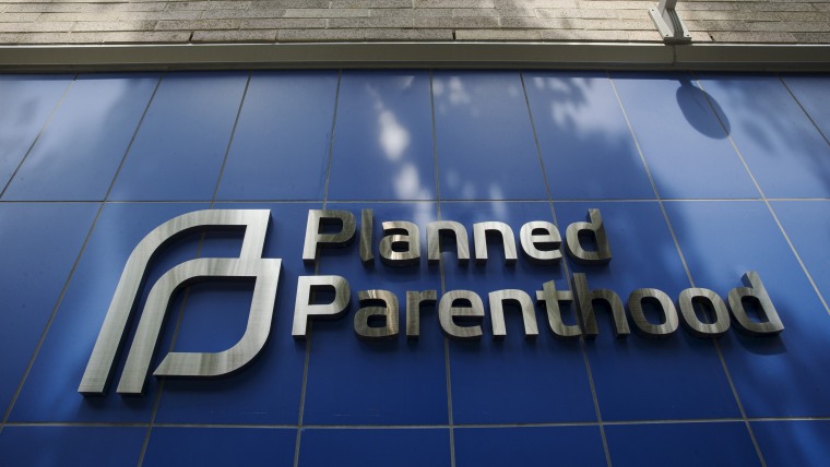 A sign is pictured at the entrance to a Planned Parenthood building in New York, Aug. 31, 2015. (Photo by Lucas Jackson/Reuters)