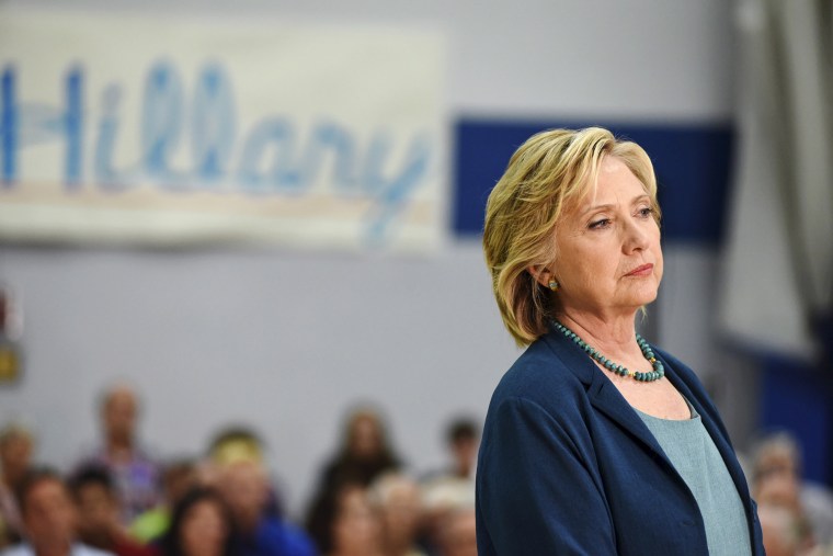 U.S. Democratic presidential candidate Hillary Clinton listens to questions at the Town Hall Meeting at The Boys and Girls Club of America campaign event in Concord, N.H. on Sept. 17, 2015. (Photo by Faith Ninivaggi/Reuters)