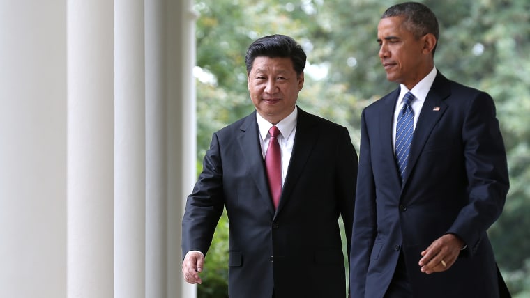 President Obama Hosts Chinese President Xi Jinping For State Visit (Photo by Win McNamee/Getty)
