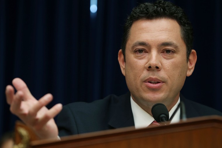 Chairman Jason Chaffetz (R-UT) questions Cecile Richards, president of Planned Parenthood Federation of America Inc. during her testimony on Capitol Hill, Sept. 29, 2015 in Washington, D.C. (Photo by Mark Wilson/Getty)