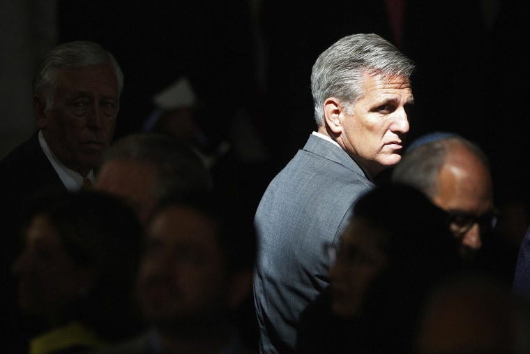 Kevin McCarthy is seen in the rotunda of the U.S. Capitol in Washington, June 26, 2014. (Photo by Jonathan Ernst/Reuters)