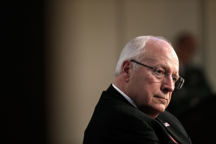 Former U.S. Vice President Dick Cheney listens during an event on May 12, 2014 in Washington, D.C. (Photo by Win McNamee/Getty)