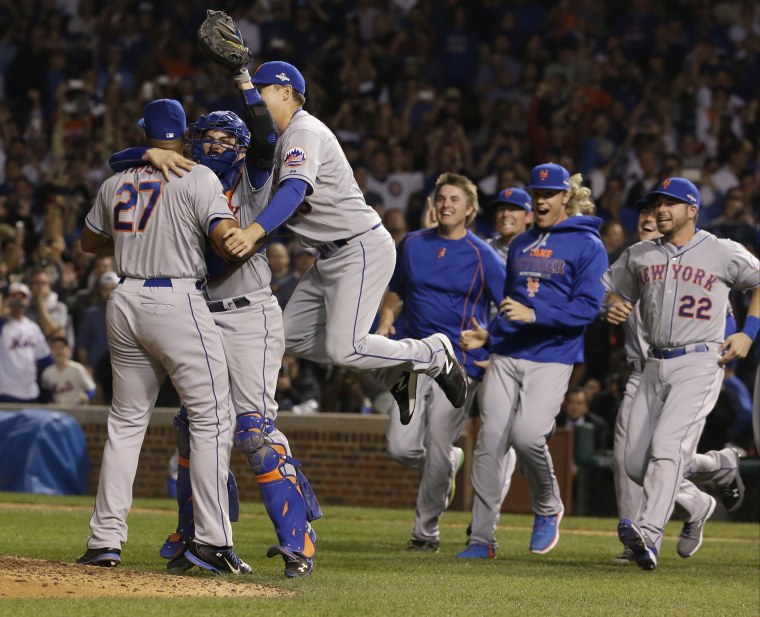 Baseball: Mets power their way to National League Championship