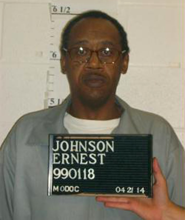 Ernest Lee Johnson's mugshot, taken April 4, 2014. (Photo by Missouri Department of Corrections)