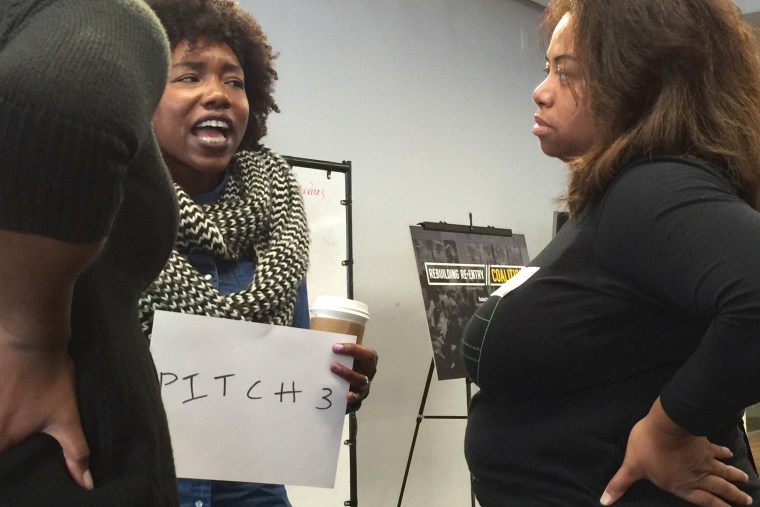 Participants take part in the Mission: Launch Rebuilding Re-entry Hackathon on Oct. 31, 2015 in Washington D.C. (Photo by Stefanie Cargill)