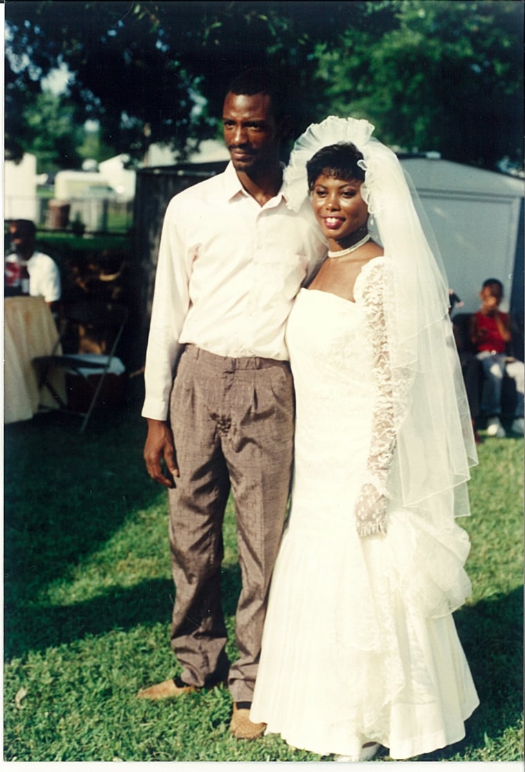 Linwood Lambert with his sister, Gwendolyn Smalls. (Courtesy of Gwendolyn Smalls)