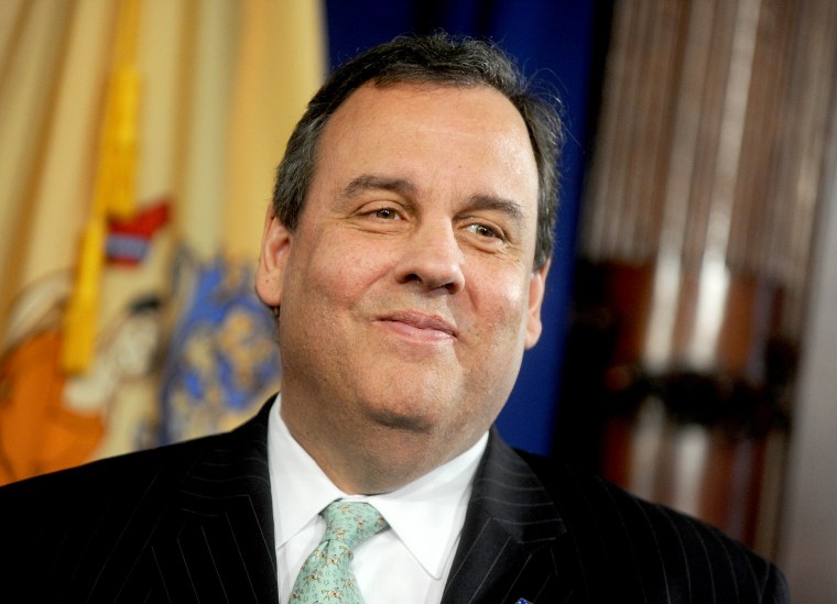 Governor Chris Christie at a public event at the Statehouse in Trenton where he made an announcement related to efforts to end the stigma related to drug addiction, Nov. 25, 2015. (Photo by Dennis Van Tine/STAR MAX/IPx/AP)