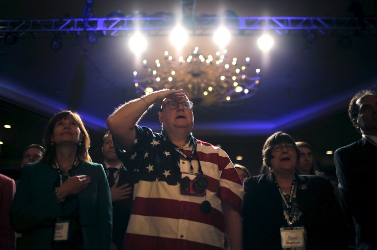 Republican party supporters attend the \"Road to Majority\" conference in Washington, June 19, 2015. (Photo by Carlos Barria/Reuters)