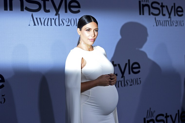 Kim Kardashian-West poses during the InStyle Awards at the Getty Center in Los Angeles, Cali., Oct. 26, 2015. (Photo by Kevork Djansezian/Reuters)