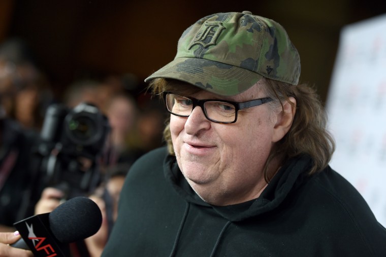 Filmmaker Michael Moore attends an event on Nov. 7, 2015 in Hollywood, Calif. (Photo by Kevin Winter/Getty For FYI)