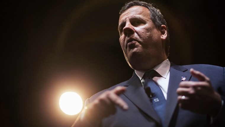 Republican presidential candidate, New Jersey Gov. Chris Christie, speaks at the RedState Gathering, Aug. 7, 2015, in Atlanta, Ga. (Photo by David Goldman/AP)