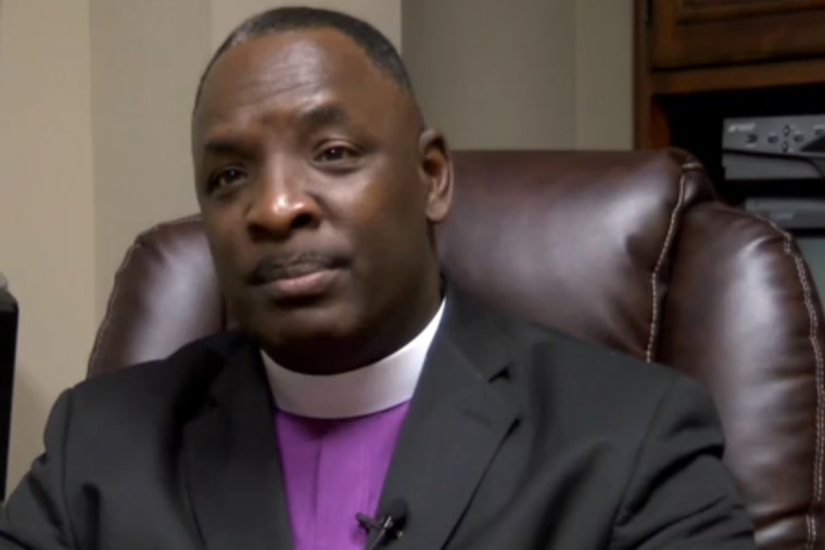 Bishop Larry Wright. (Screengrab Courtesy of NBC News)