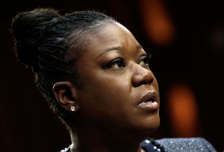 Sybrina Fulton of Miami, Fla., mother of Trayvon Martin, testifies during a Senate Judiciary Committee hearing on \"Stand Your Ground\" laws Oct. 29, 2013 in Washington, DC. (Photo by Win McNamee/Getty)