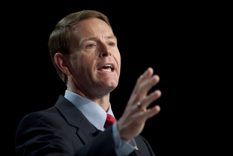 Tony Perkins, president of the Family Research Council, speaks at the Family Research Council's Values Voter Summit in Washington on Oct. 7, 2011. (Photo By Bill Clark/CQ Roll Call/AP)