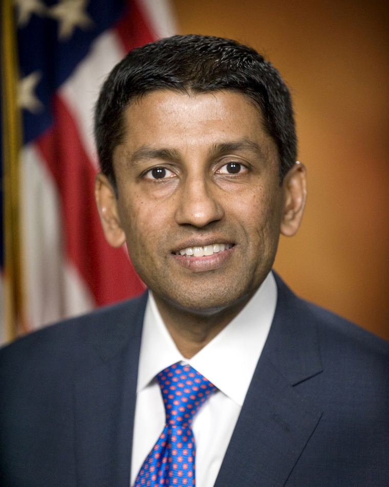 U.S. Deputy Solicitor General Sri Srinivasan is pictured in this undated file photo courtesy of the United States Department of Justice. (Photo by United States Department of Justice/Reuters)