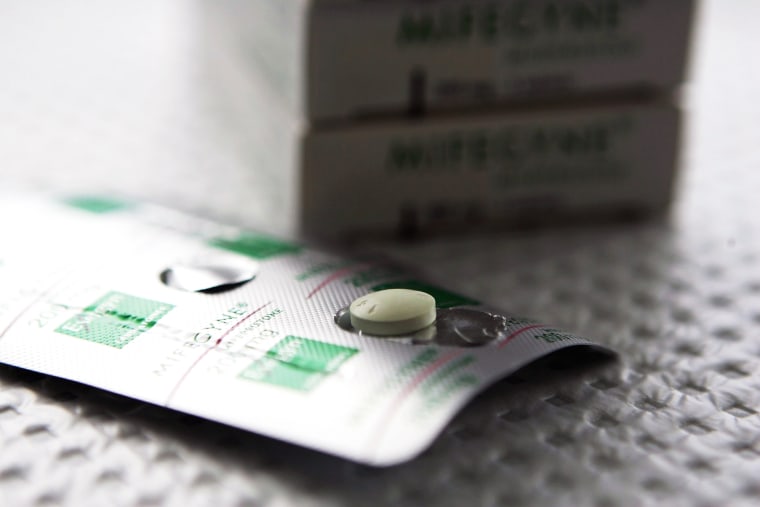 The abortion drug Mifepristone is pictured. (Photo by Phil Walter/Getty)