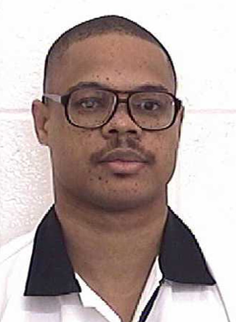 This image provided by the Georgia Department of Corrections shows Kenneth Fults, who was excecuted in Georgia for the 1996 killing of Cathy Bounds. (Georgia Department of Corrections/AP)
