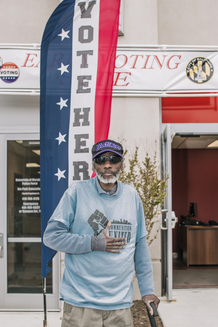 Reginald Smith, who was&nbsp;in prison for 14 years&nbsp;after voting at an early voting site for the first time \"in a long time.\"&nbsp;
