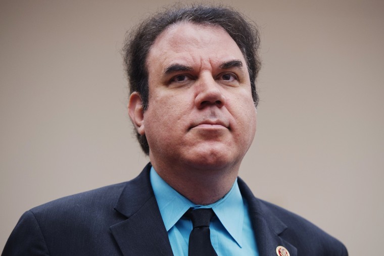 Rep. Alan Grayson, D-Fla., attends a news conference in Rayburn, March 14, 2013. (Photo by Tom Williams/CQ Roll Call/Getty)
