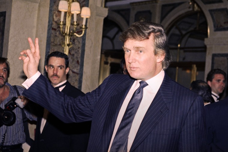 In this April 9, 1991 file photo, Donald Trump is seen in New York. (Photo by Luiz Ribeiro/AP)