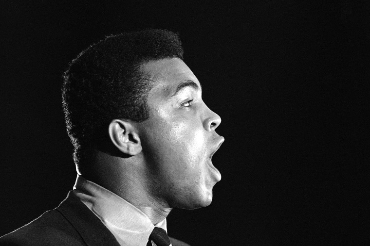 Muhammad Ali (Cassius Clay), the deposed world heavyweight boxing champion, told an anti-war rally at the University of Chicago on May 11, 1967, that there is a difference between fighting in the ring and fighting in Vietnam.