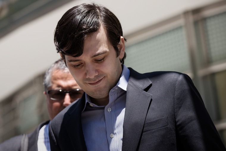 Ex-pharmaceutical executive Martin Shkreli exits the U.S. District Court for the Eastern District of New York, June 6, 2016, in the Brooklyn, New York City. (Photo by Drew Angerer/Getty)