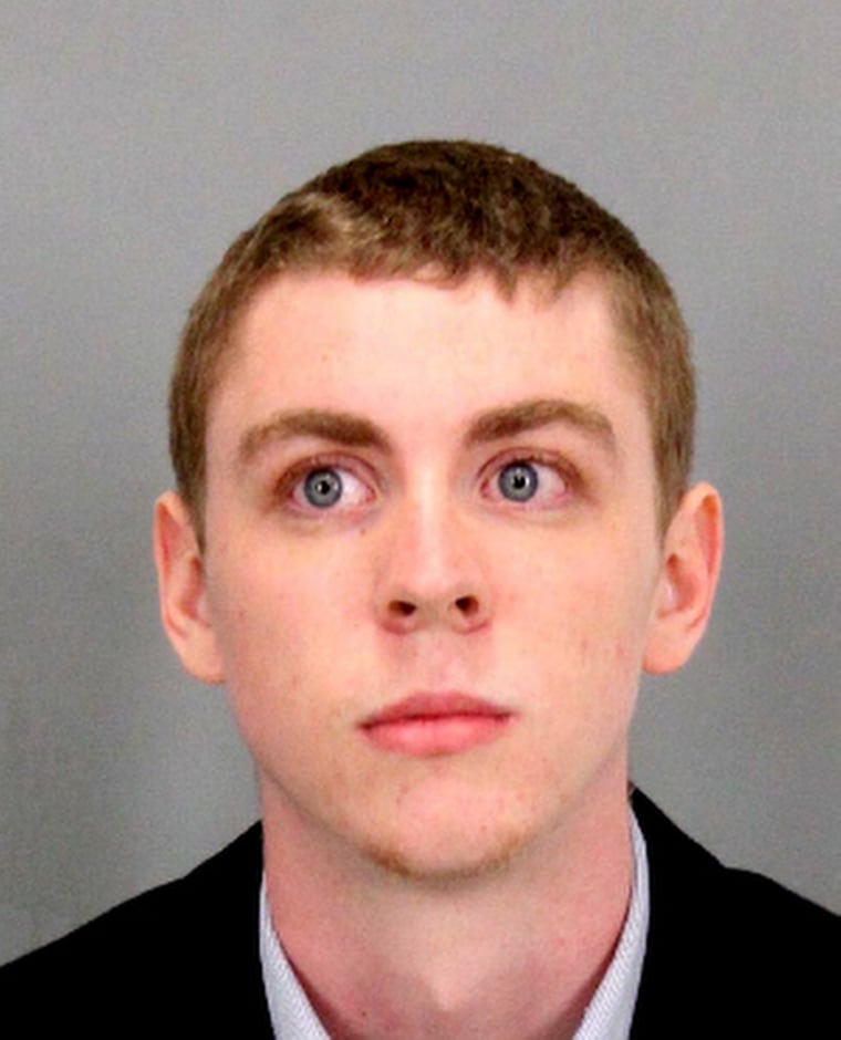 This undated booking photo provided by Santa Clara County Sheriff shows Brock Turner a former Stanford University swimmer who received six months in jail for sexually assaulting an unconscious woman. (Photo by Santa Clara County Sheriff/AP)