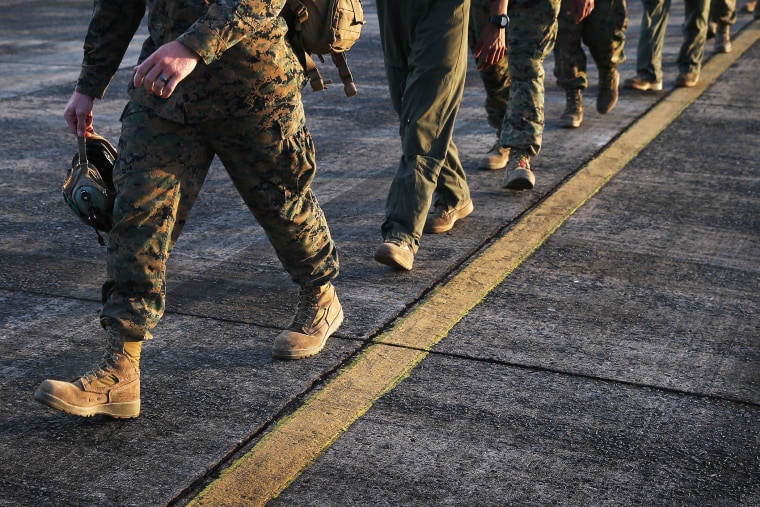 U.S. troops.