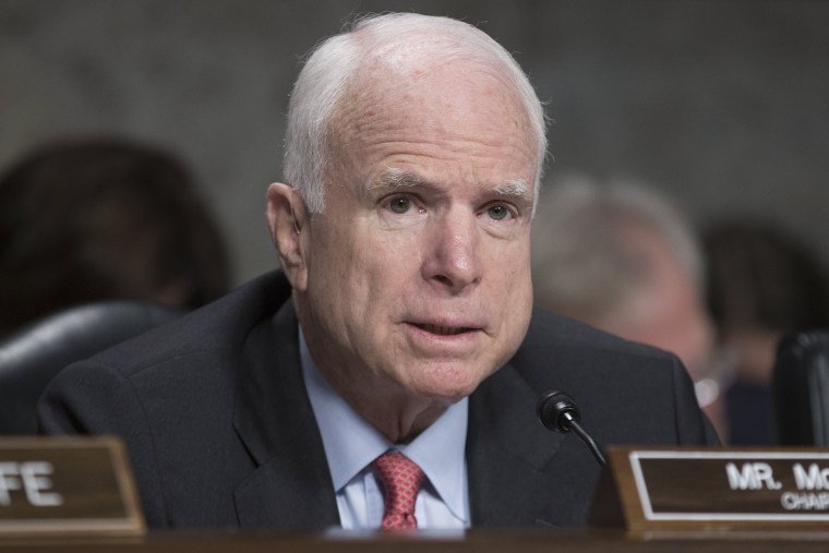 Image: US Senator from Arizona John McCain diagnosed with brain cancer
