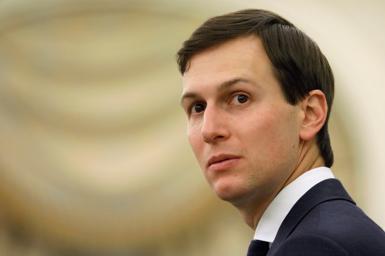 Image: FILE PHOTO - Kushner arrives to join Trump and the rest of the U.S. delegation to meet with Saudi Arabia's King Salman at the Royal Court in Riyadh