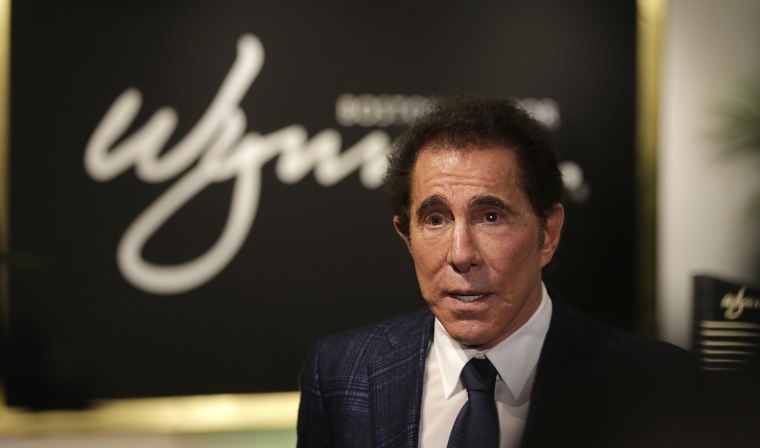Casino mogul Steve Wynn during a news conference in Medford, Mass., Tuesday, March 15, 2016.