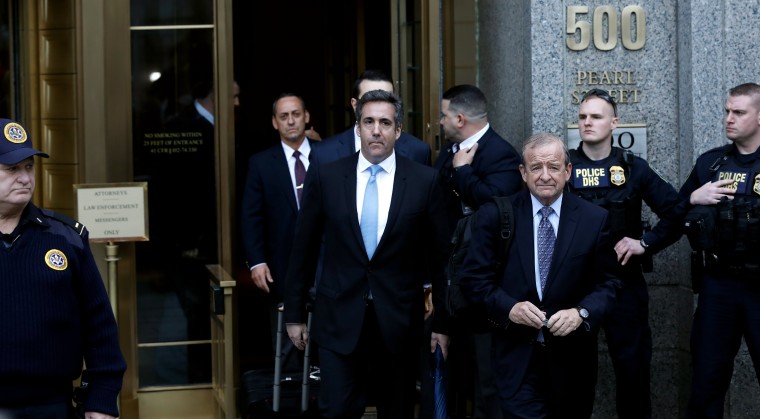 Image: Michael Cohen at Federal Court
