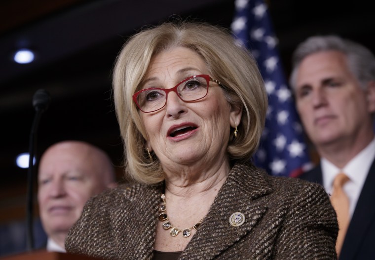House Budget Committee Chair Rep. Diane Black, R-Tenn., speaks during a news conference on Capitol Hill in Washington, Friday, March 10, 2017.